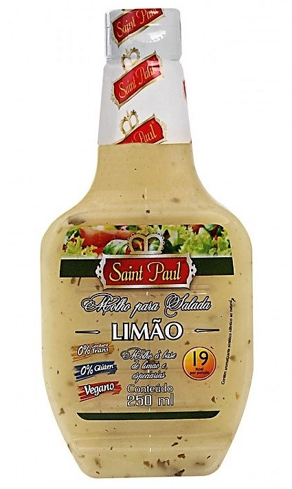 Molho Saint Paul Salada 250ml Limao