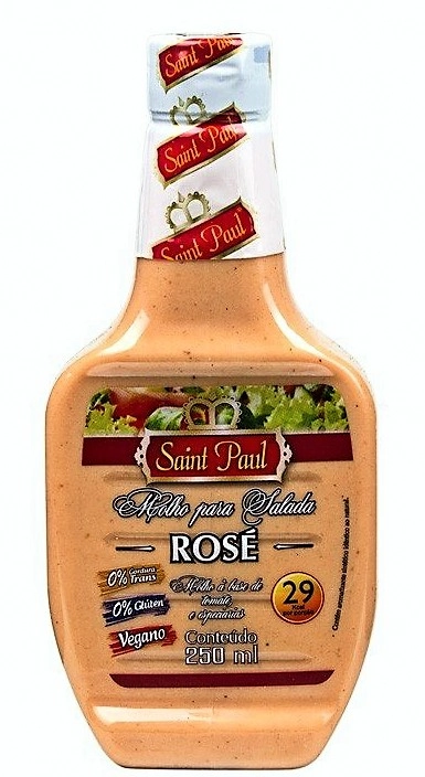 Molho Saint Paul Salada 250ml Rose