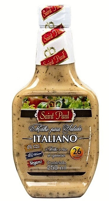 Molho Saint Paul Salada 250ml Italiano