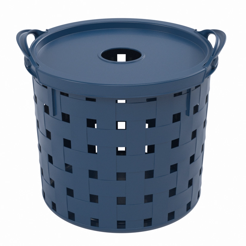 Cesto Red Baixo Fita Alca 19l 15017 Plasutil