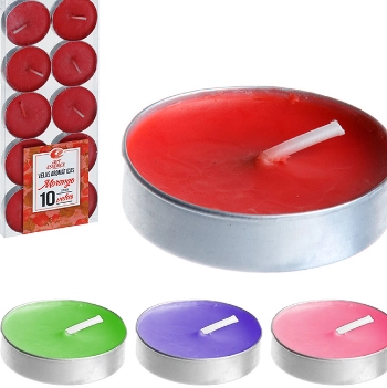 Vela Colorida Com 10 Pcs