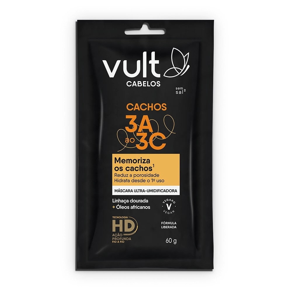 Mascara Tratamento Vult Cachos Sache 60g