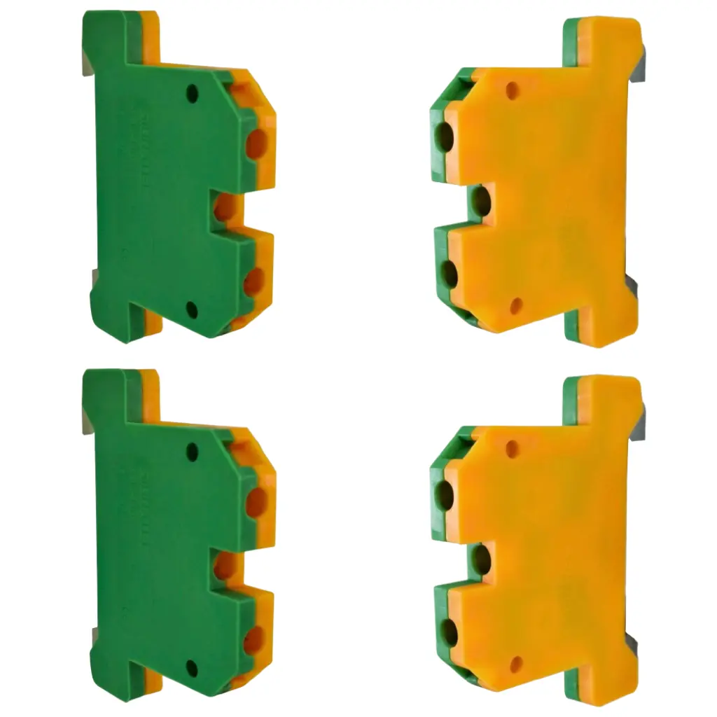 Kit Borne Sek Verde/amarelo | Cabo 4,0mm 60 Peças