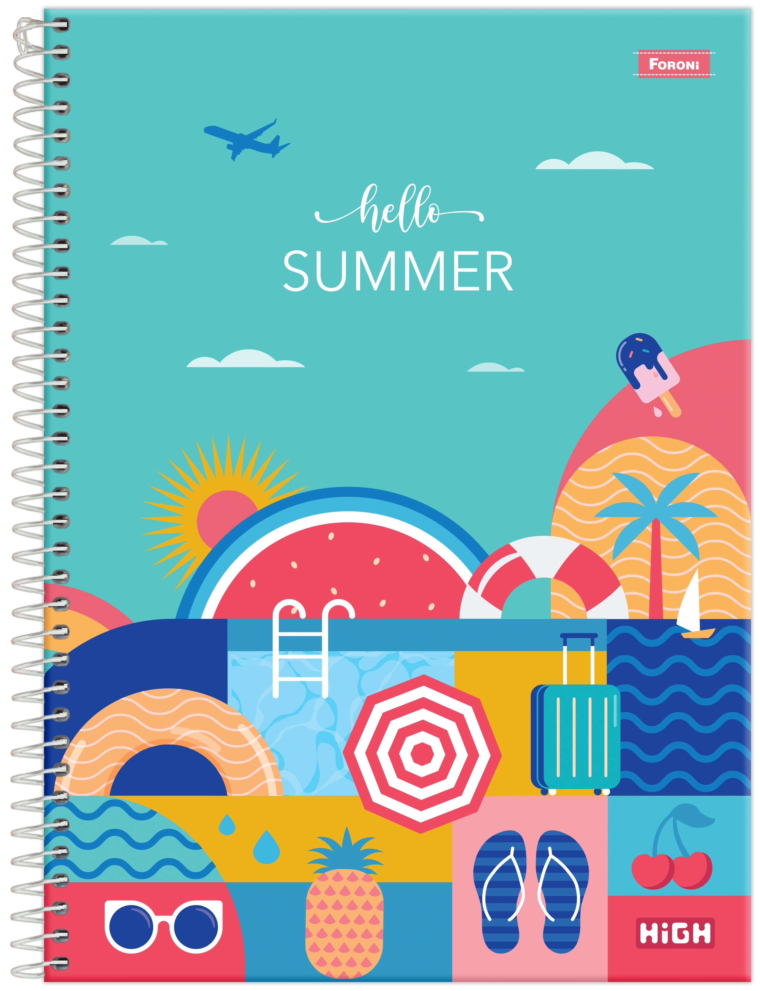 Caderno Univ High Feminino 1m 80f 30.7150 1 Foroni