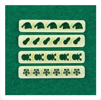 Kit Cortadores 411263 Natal 2 Bluestar