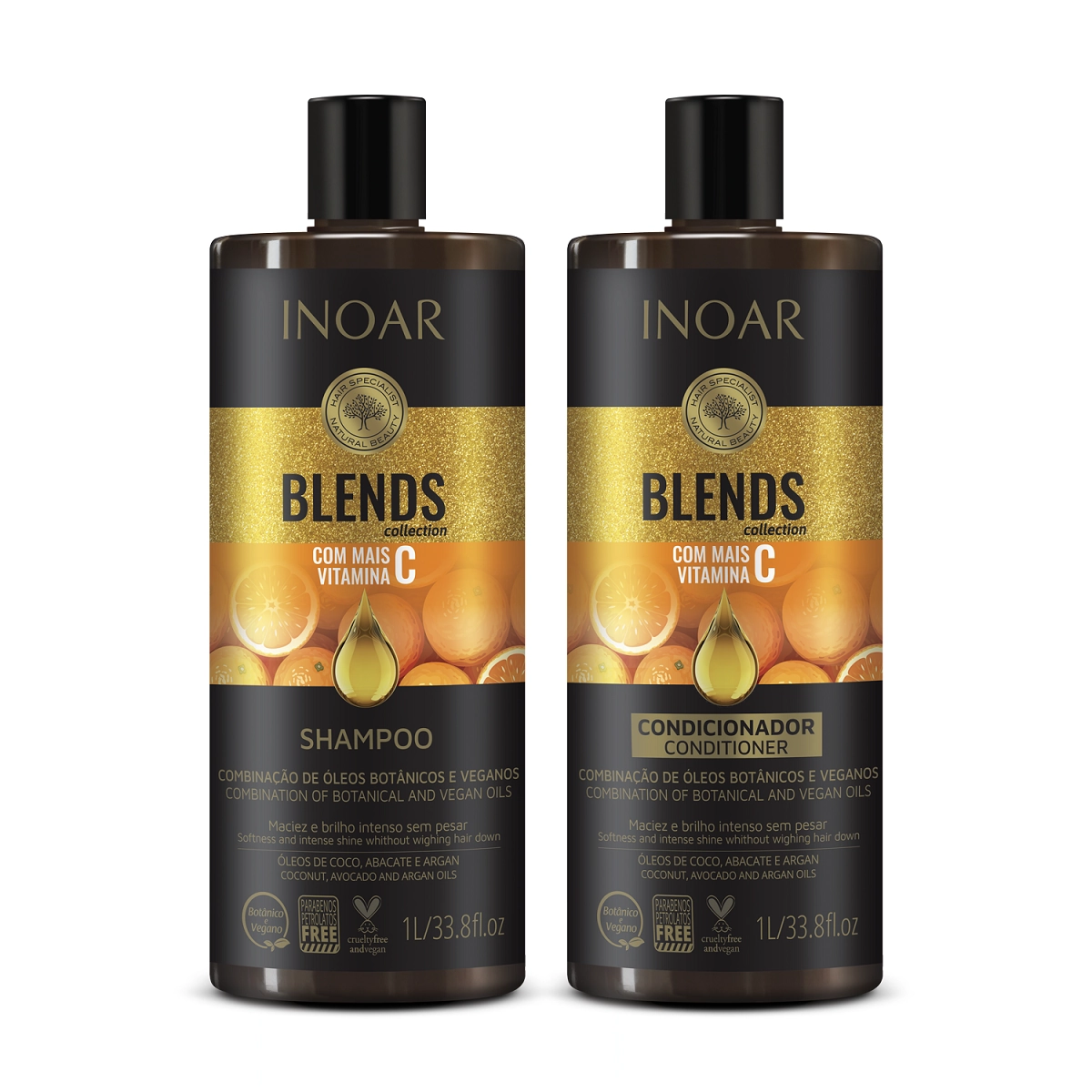 Kit Inoar Sh Cond Blens 1lt
