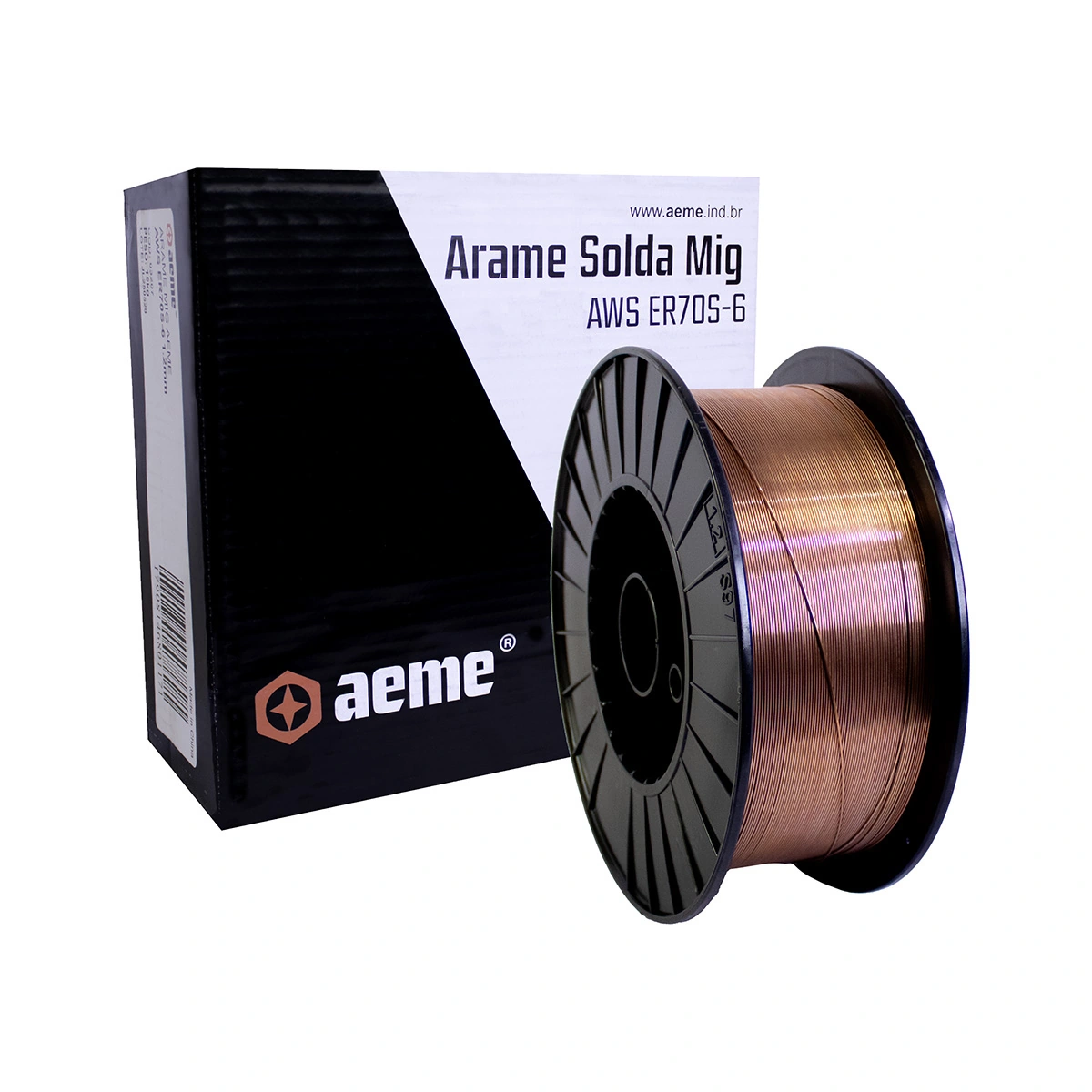 Arame Solda Mig Aeme Capa Capa Aws Er70s-6 1.6mm 1080kg