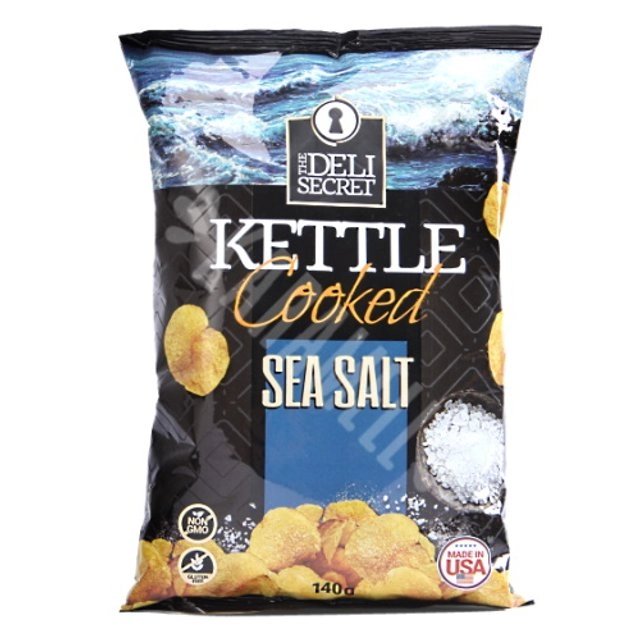 Batata Chips Kettle Cooked Sal The Deli Secret 140g