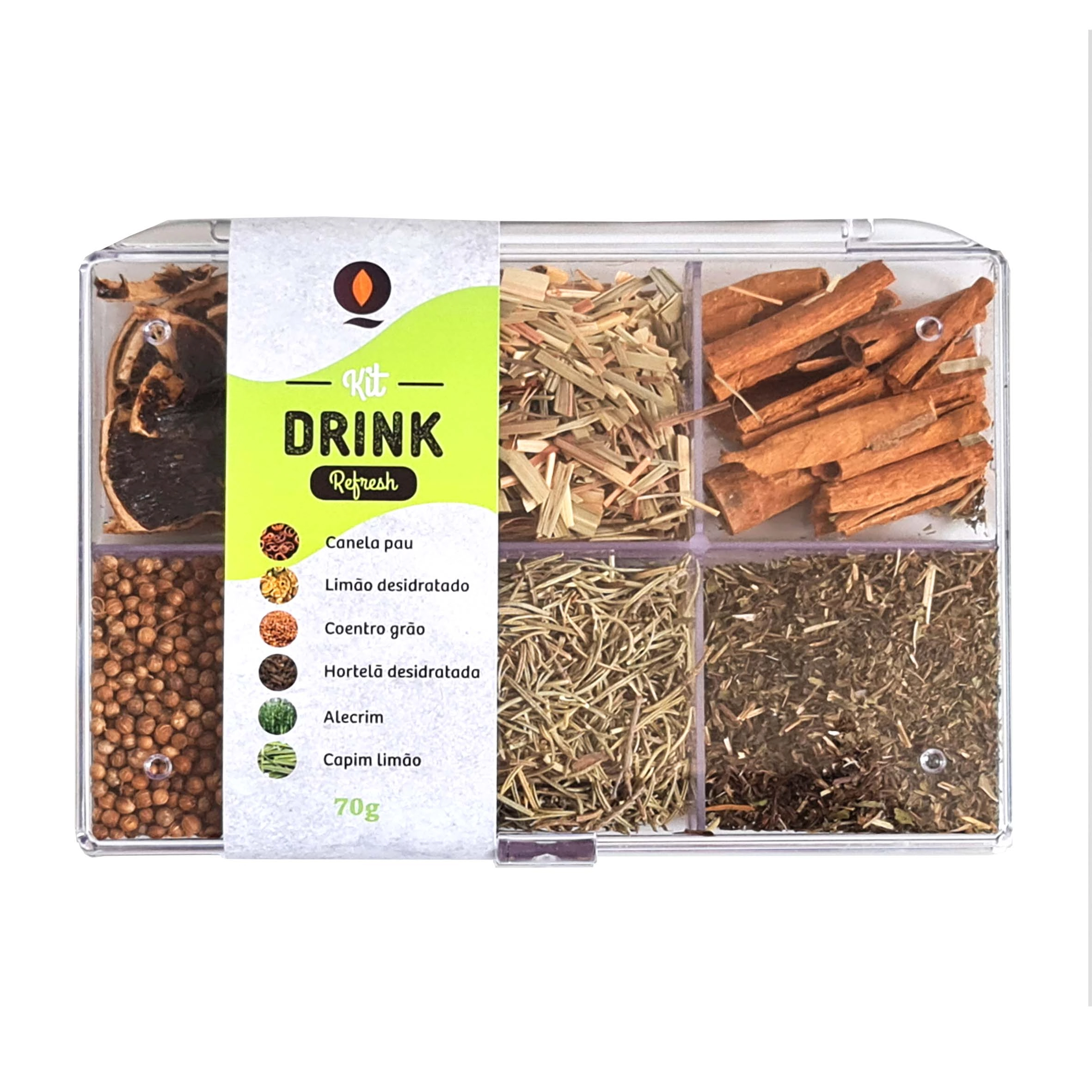 Kit Gin Quinta Semente 90g Refresh
