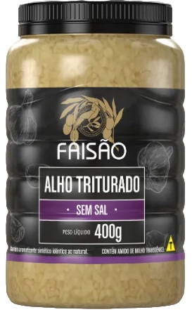 Alho Faisao Triturado S/sal 400g