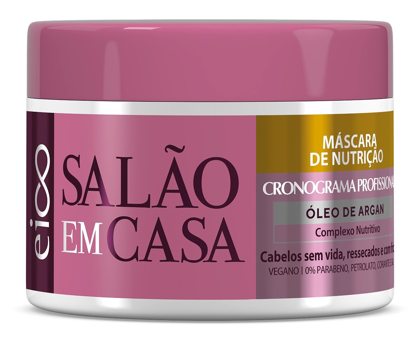Masc Cap Eico 270g Salao Em Casa Cronograma Prof Nutricao