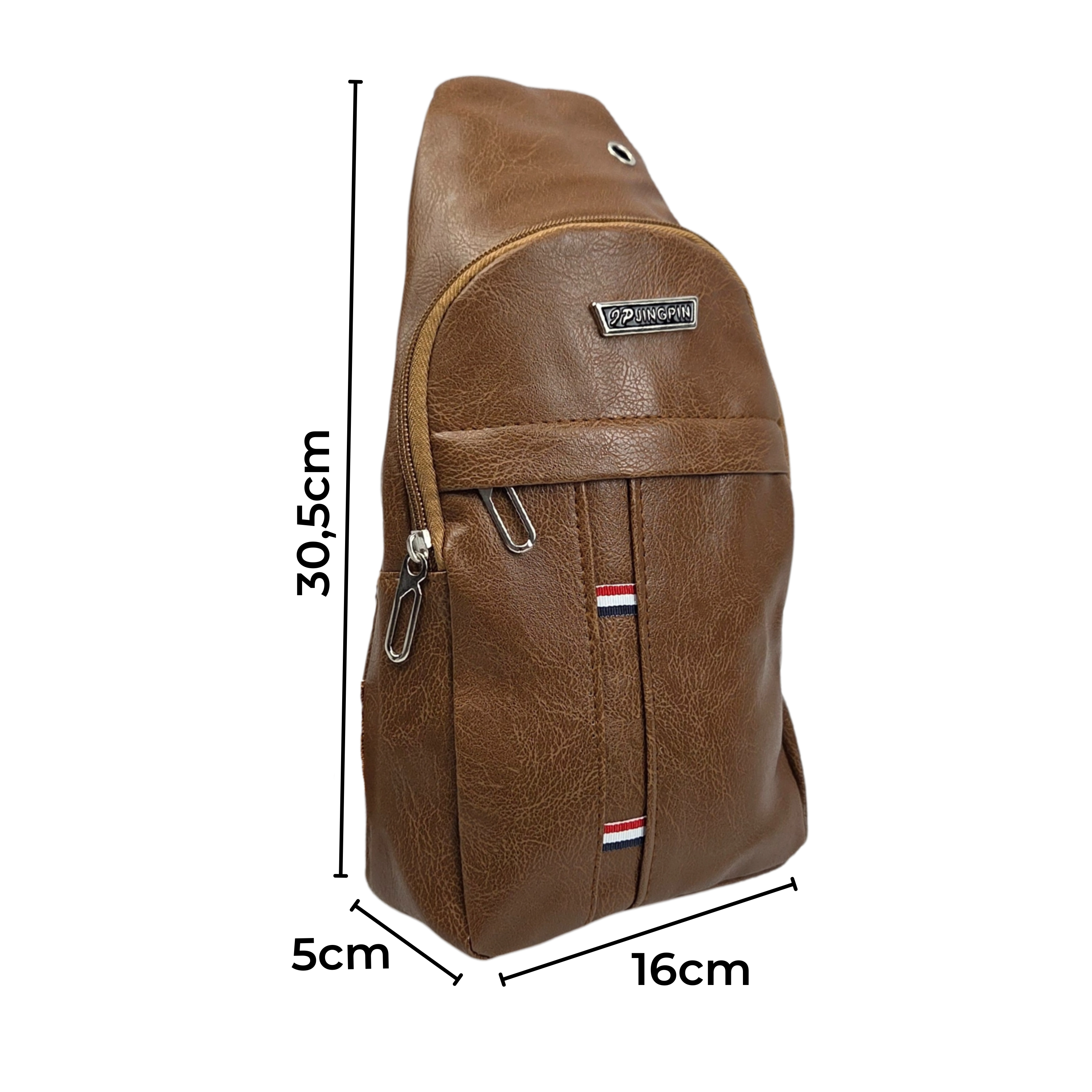 Mini Bolsa Transversal Couro Imp25711 Saga