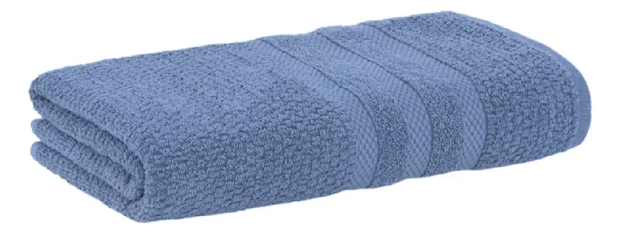 Toalha Banho Vanilla Azul 70x135cm 73339 Buddemeyer