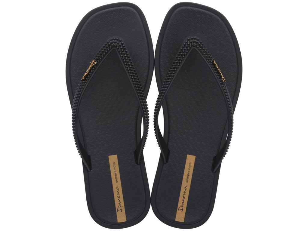 Chinelo Ipanema Solar Preto 26975ak637 Grendene