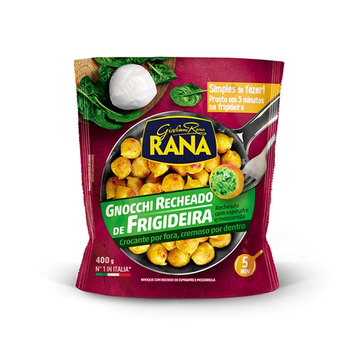 Massa Rana 400g Gnocchi Rech.cogumelo