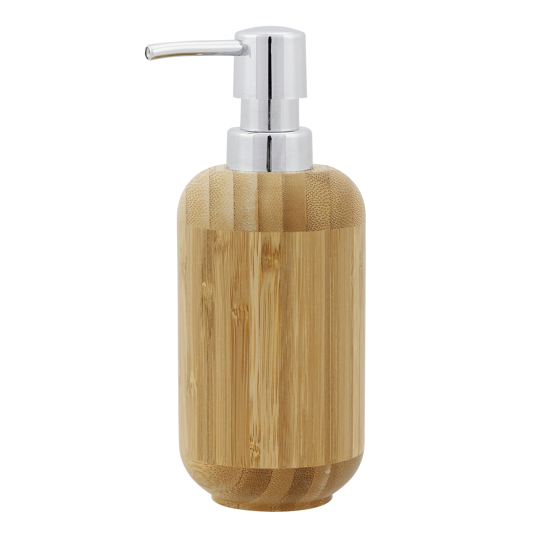 Porta Sabonete Líquido Marrom em Madeira 250ml Woodland Sensea