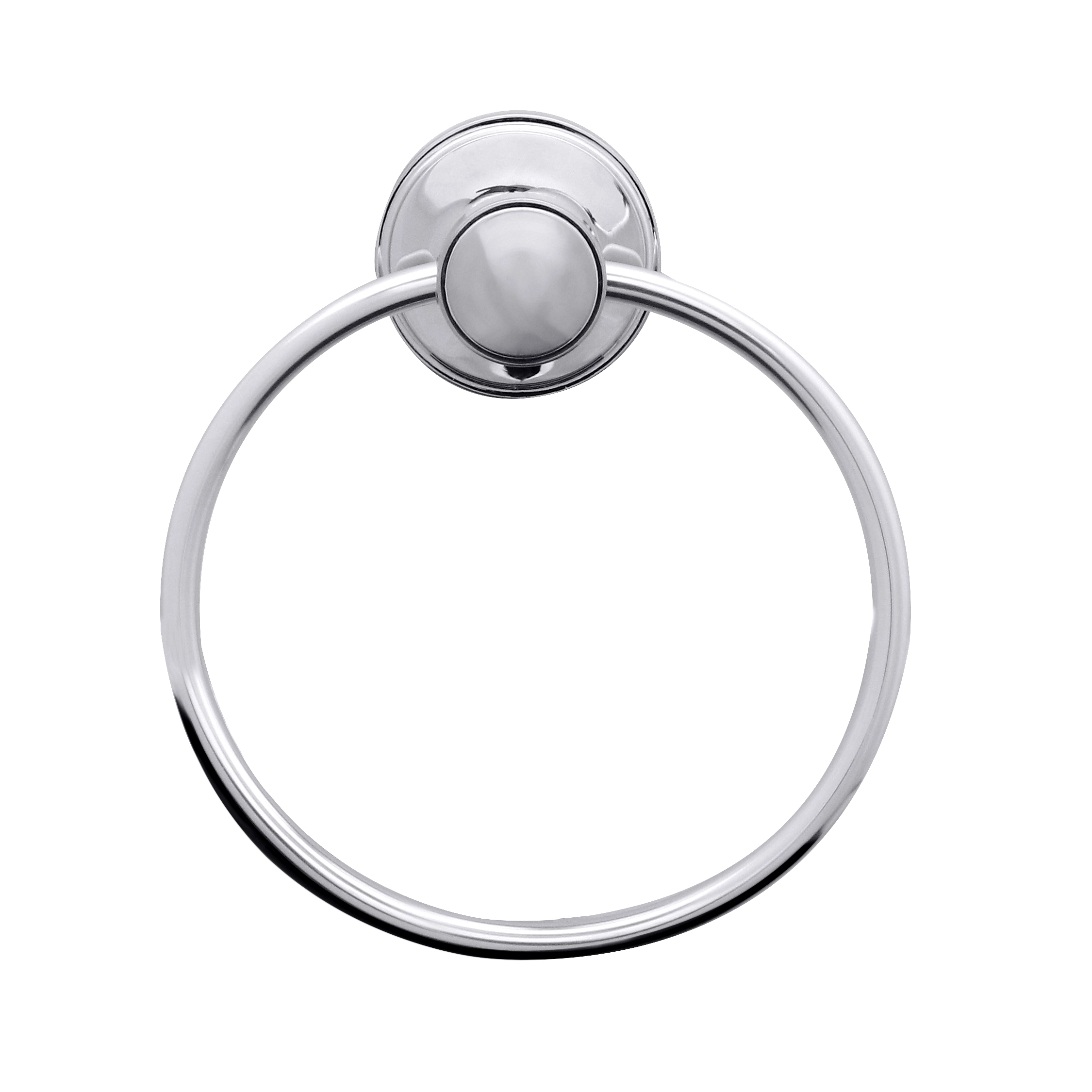 Porta Toalha Rosto Metal Argola Eclipse