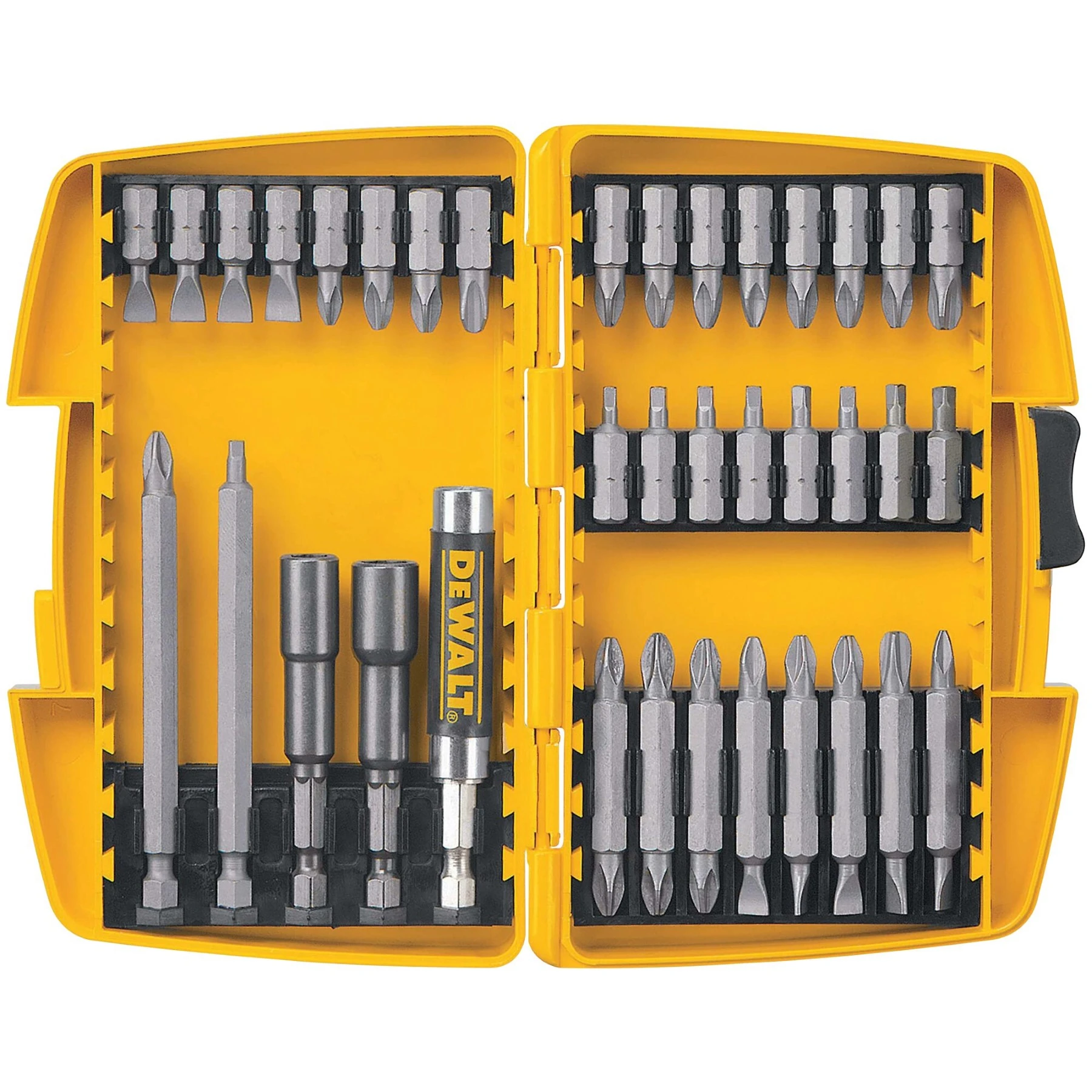 Jogo de Bits 37 Peças para Parafusar com Estojo Dewalt