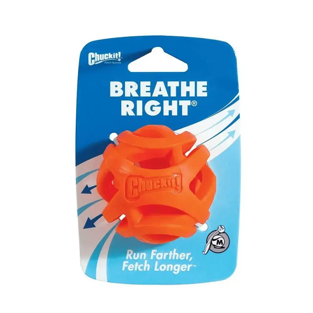 Brinquedo Para Cães Breath Right Tamanho M Chuckit Jw Pet