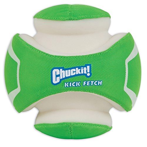 Chuckit Glow Kick Fetch Ball Dog Toy, Large
