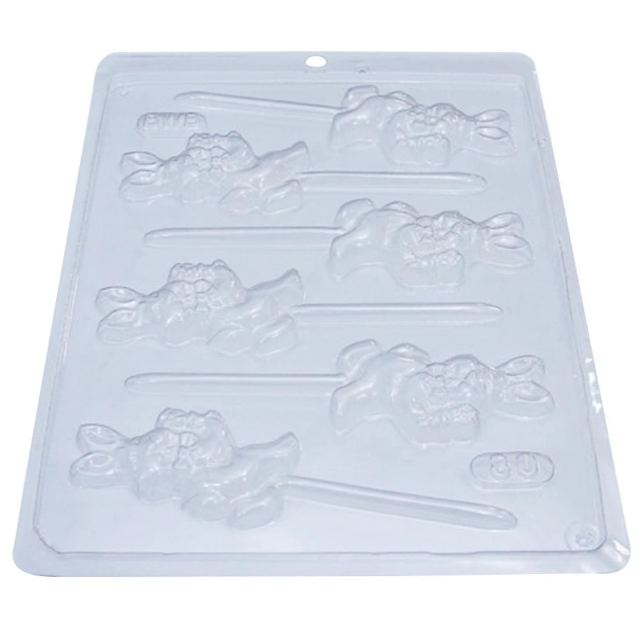 Forma Pvc Pirulito Coelho P Un Ref80 Bwb
