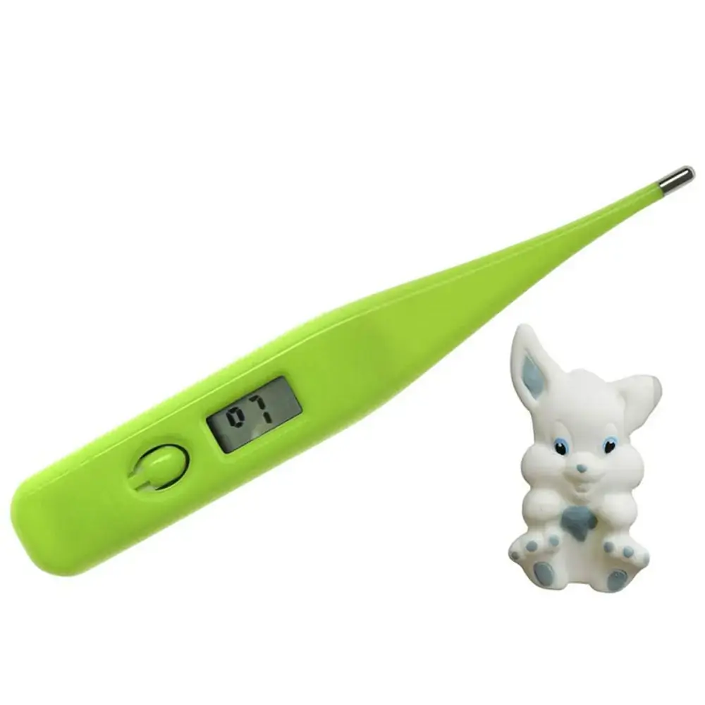 Termômetro Kids com Bichinho e Display de Cristal Líquido - Verde