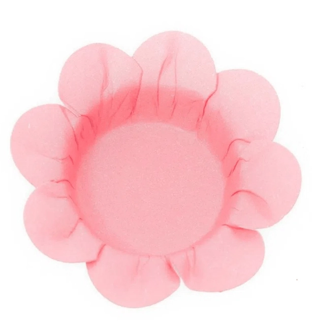 Forminha Miosotis Rosa Seco C/50 Decora Doces