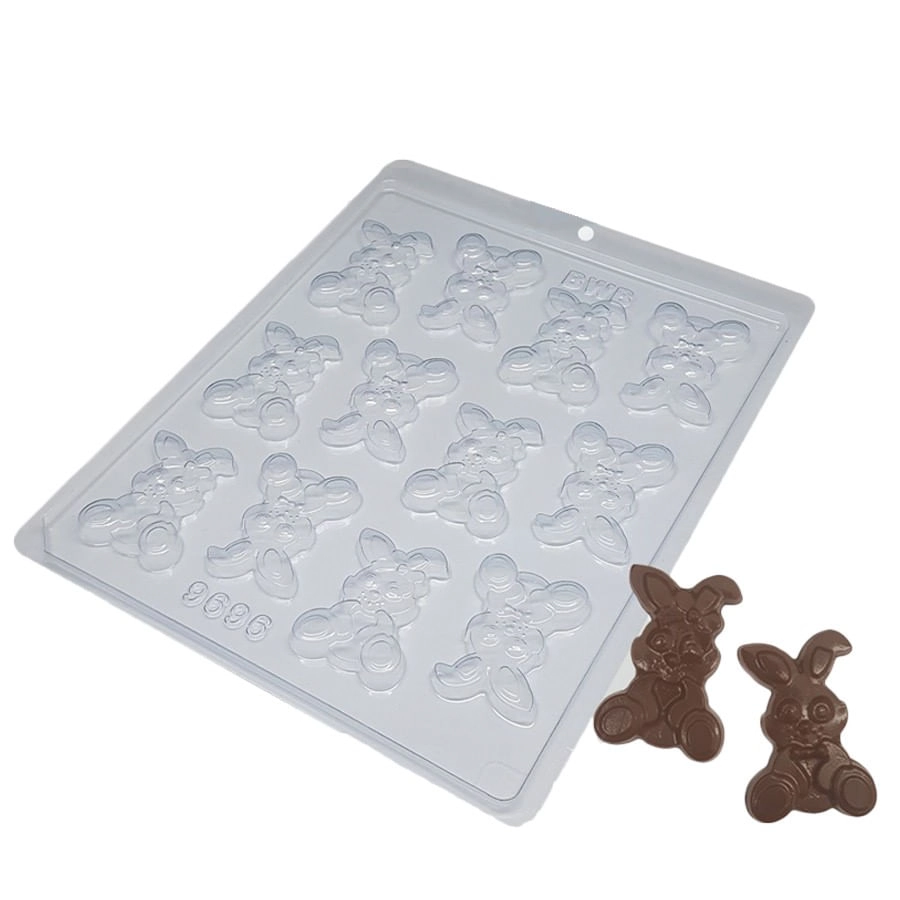 Forma Pvc Coelhinhos Da Pascoa Ref9696 Un Bwb