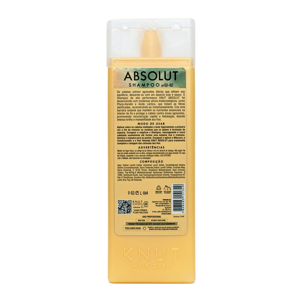 Shampoo Knut 250ml Absolut