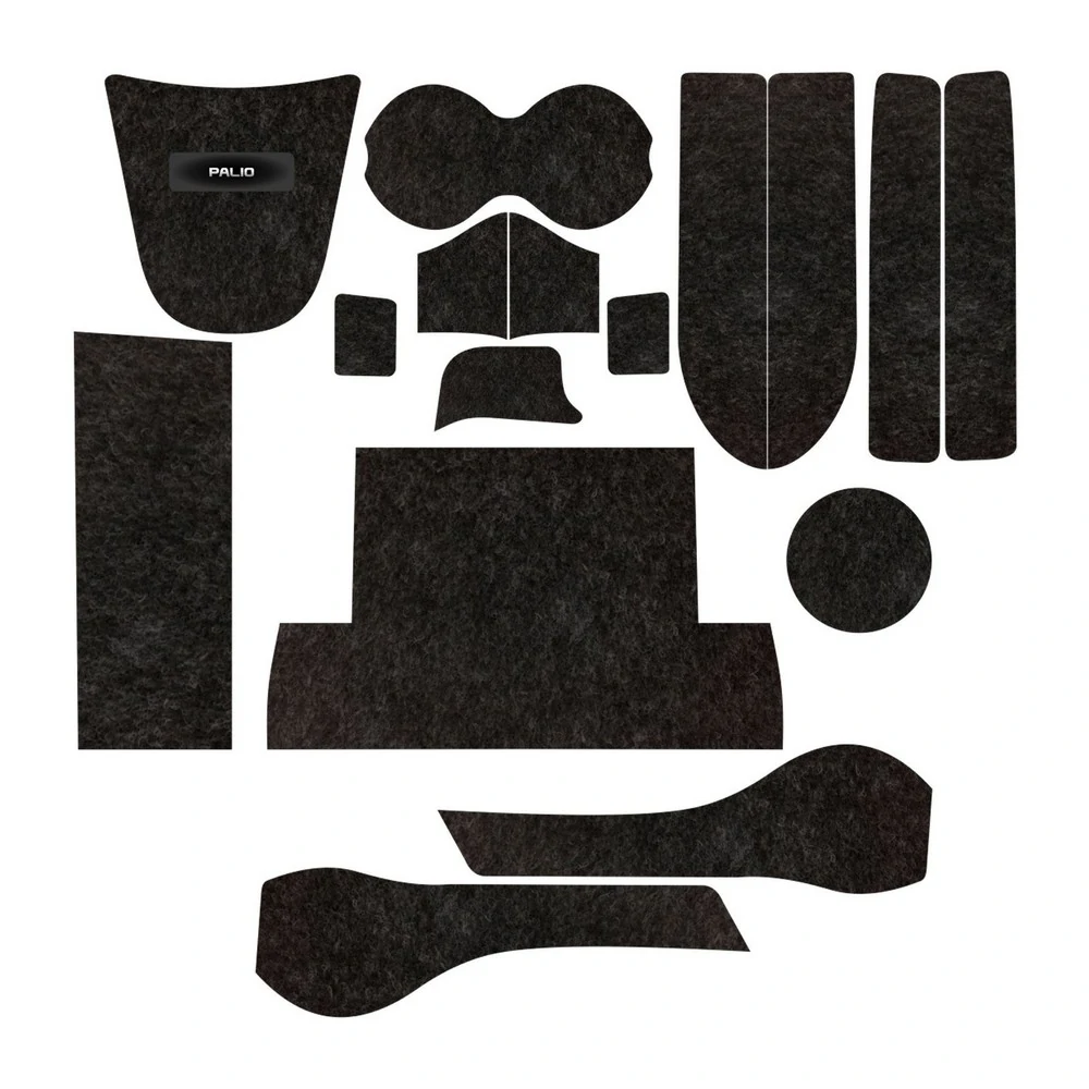 Kit Forro Porta Objetos FIAT PALIO Mecânico 16 Peças - TITANIUM KF0109