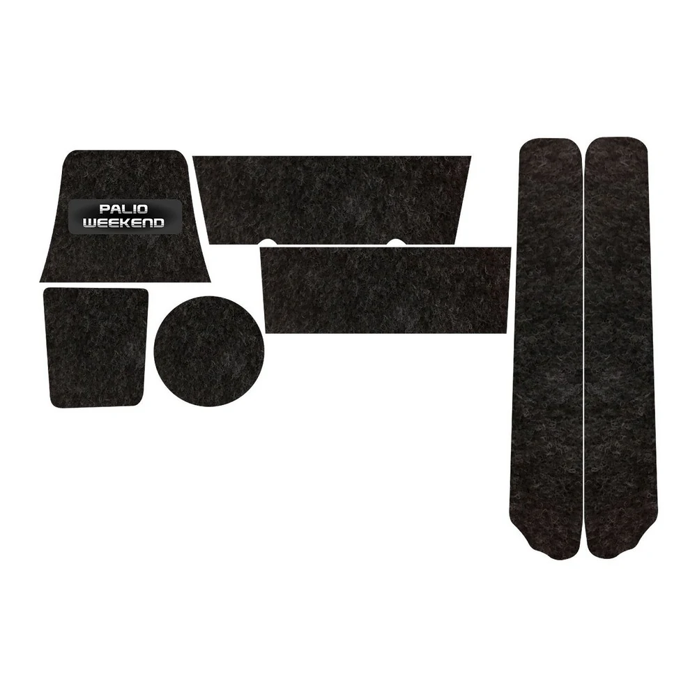 Kit Forro Porta Objetos FIAT PALIO WEEKEND - TITANIUM KF0107B