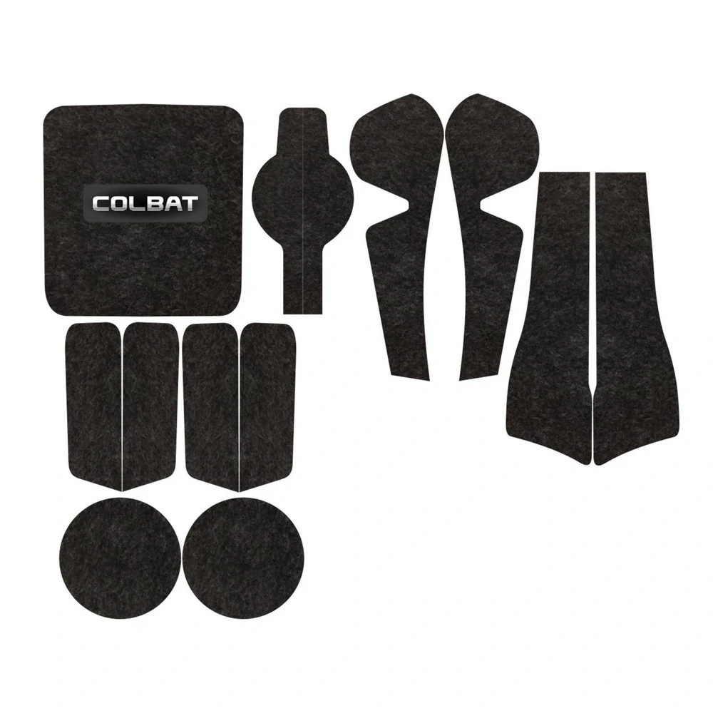 Kit Forro Porta Objetos CHEVROLET - GM COBALT 12 Peças - TITANIUM KF0306