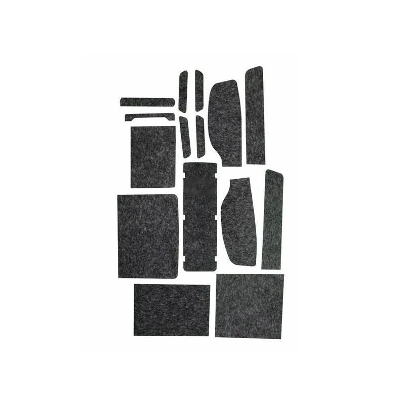 Kit Forro Porta Objetos TOYOTA COROLLA 12 Peças - TITANIUM KF1101