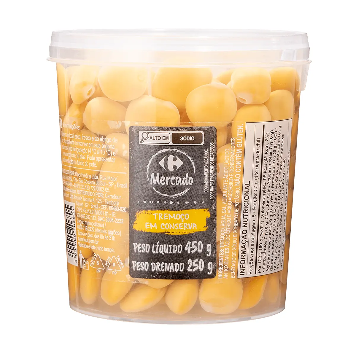 Tremoço Carrefour 250 g