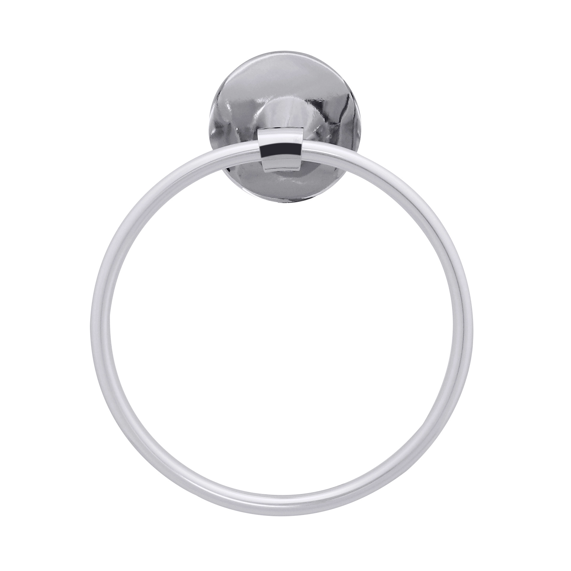 Porta Toalha Rosto Metal Argola Castino