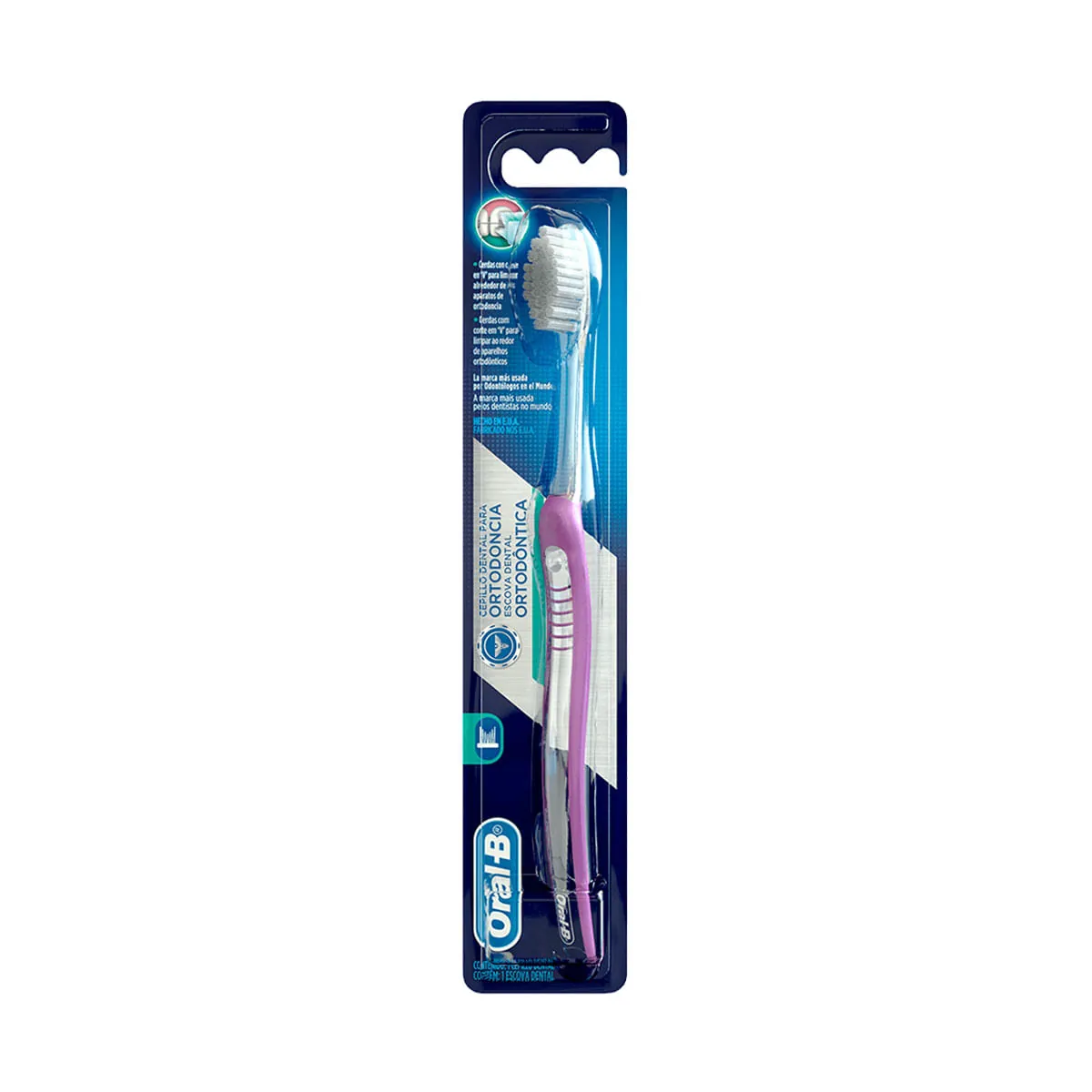 Escova Dental Macia Ortodôntica Oral B