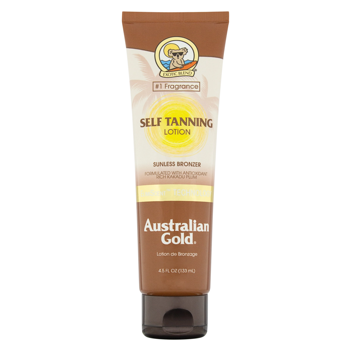 Autobronzeador Loção Australian Gold Exotic Blend Self Tanning Bisnaga 133ml
