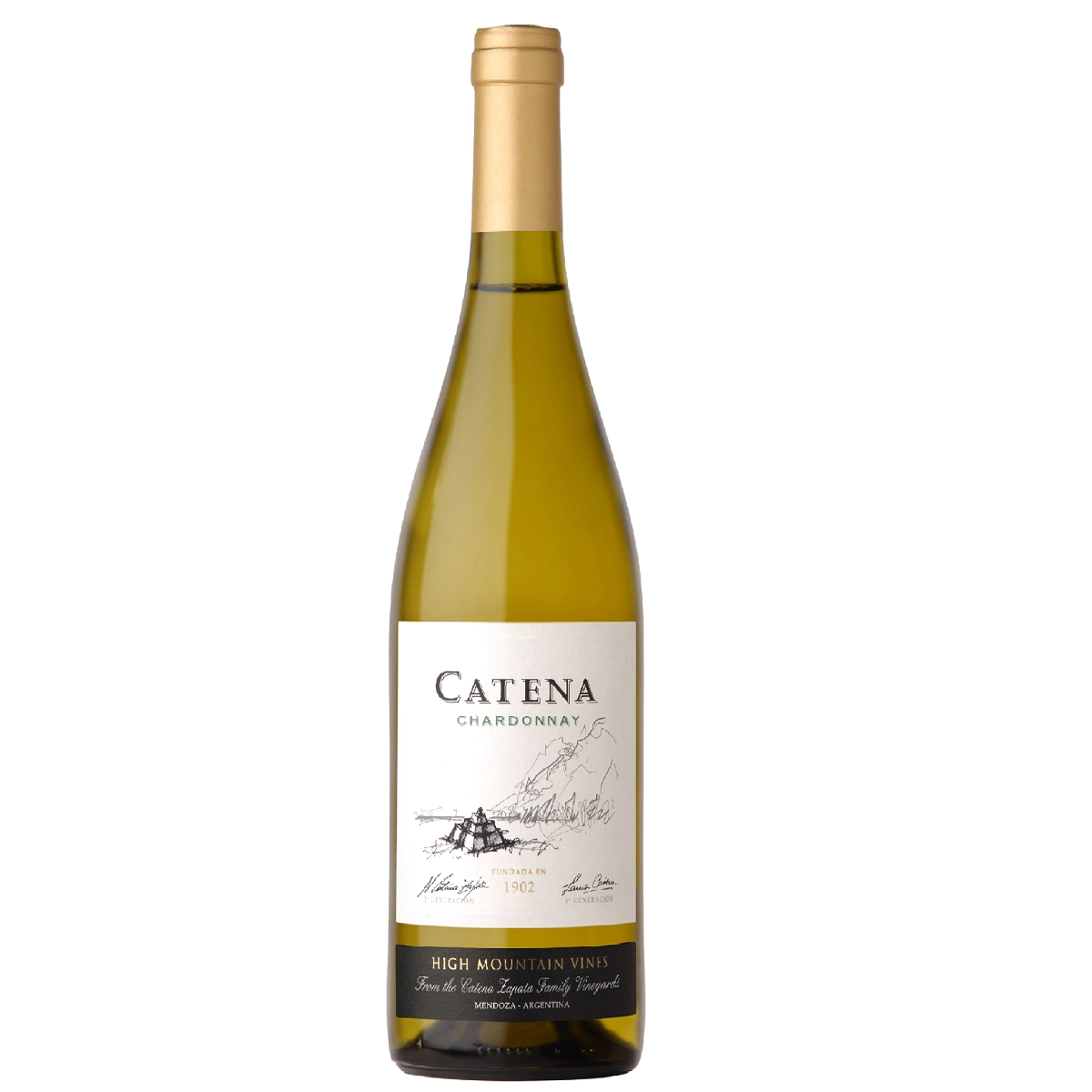 Vinho Argentino Branco Chardonnay Catena 750ml