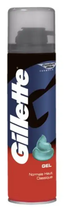 Gillette Basis Rasiergel Normale Haut 200 Ml