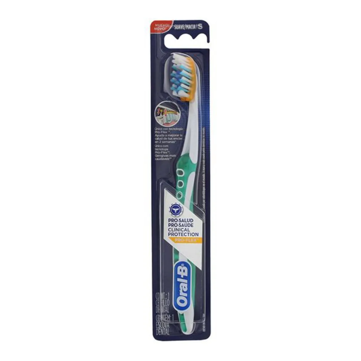 Escova Dental Macia Oral B Pro Saúde Pro Flex