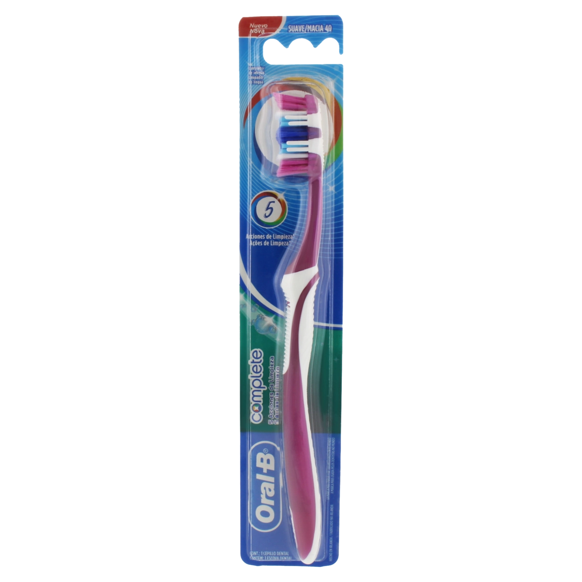Escova Dental Macia Oral B Complete