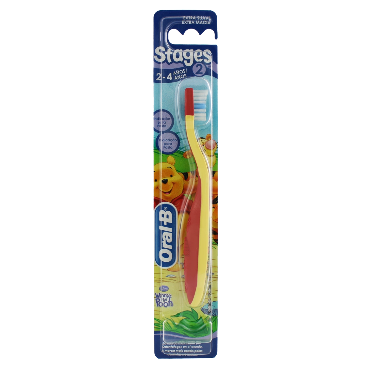 Escova Dental Infantil Oral B Stages 2 Disney Winnie The Pooh