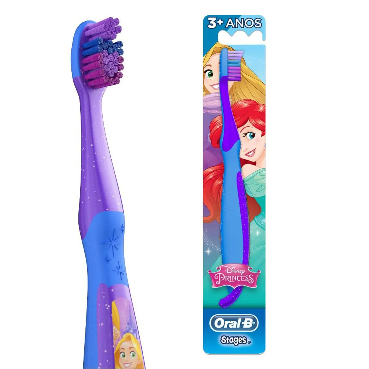 Escova Dental Infantil Oral-B Stages 1 Unidade (3+ anos)
