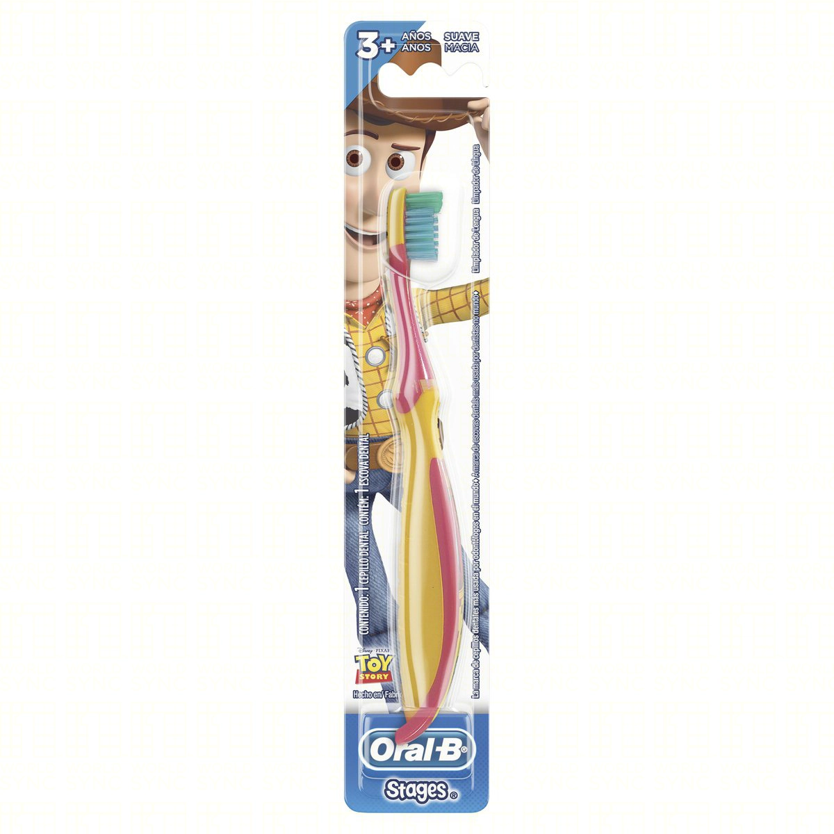 Escova Dental Infantil Oral B Stages 3 De 5 A 7 Anos Cores Sortidas