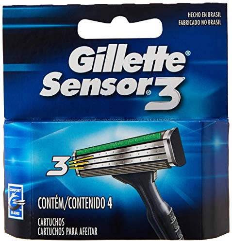 Carga Barbear Gillette Sensor C/4 Sensor 3 Unit