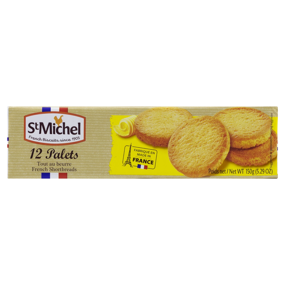 Biscoito Manteiga St Michel Pacote 150g