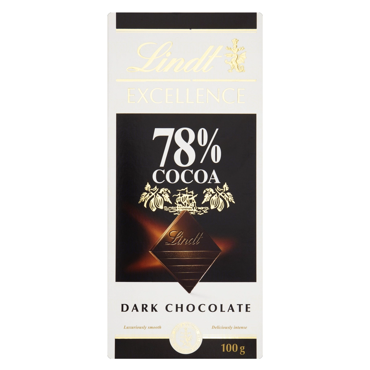 Chocolate Amargo 78 Cacau Lindt Excellence Caixa 100g