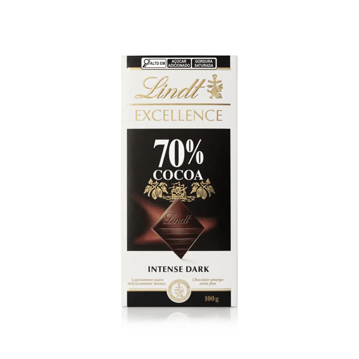 Chocolate Lindt Excellence Barra 70% Dark 100g