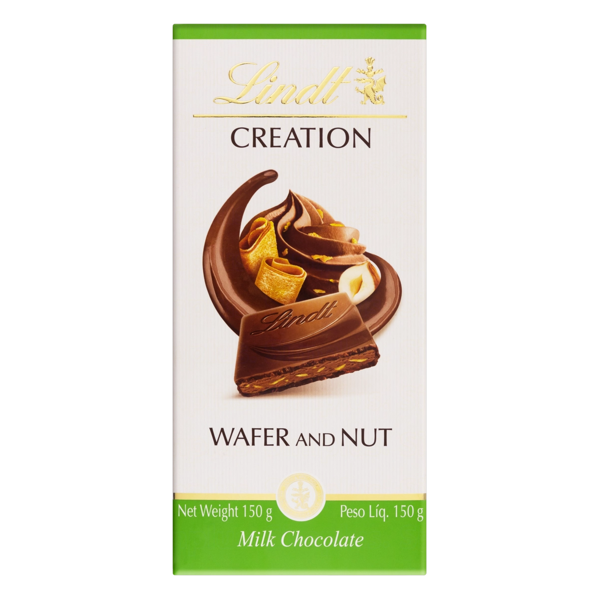 Chocolate Hazelnut Wafer Lindt Creation Cartucho 150g