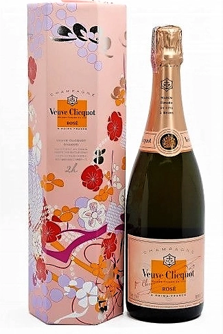 Champagne Veuve Clicquot Rose Shakkei Box
